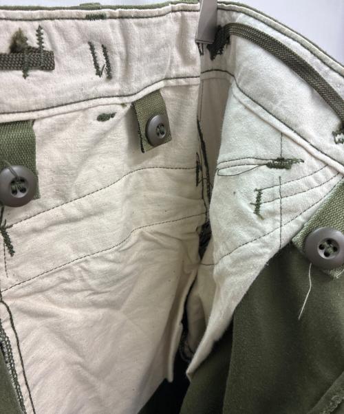 US ARMY（ユーエスアーミー）US ARMY (ユーエスアーミー) 70s M-65 フィールドパンツ グリーン サイズ:SMALL-SHORTの古着・服飾アイテム