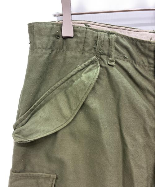 US ARMY（ユーエスアーミー）US ARMY (ユーエスアーミー) 70s M-65 フィールドパンツ グリーン サイズ:SMALL-SHORTの古着・服飾アイテム