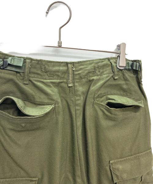 US ARMY（ユーエスアーミー）US ARMY (ユーエスアーミー) 70s M-65 フィールドパンツ グリーン サイズ:SMALL-SHORTの古着・服飾アイテム