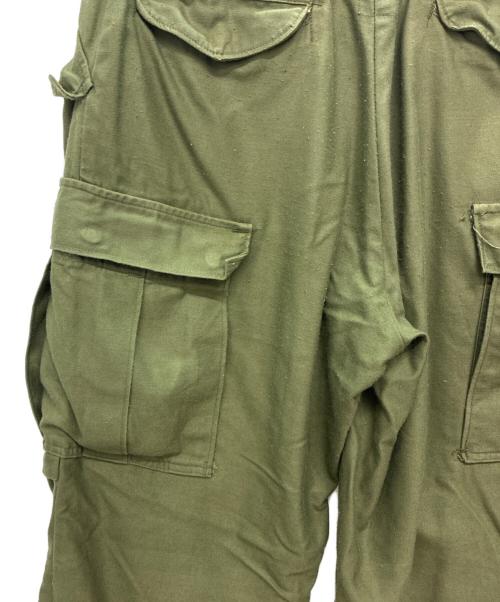 US ARMY（ユーエスアーミー）US ARMY (ユーエスアーミー) 70s M-65 フィールドパンツ グリーン サイズ:SMALL-SHORTの古着・服飾アイテム