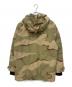 LACOSTE (ラコステ) デザートカモ ダウンジャケット ベージュ×ブラウン サイズ:M：13000円