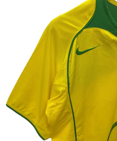 ブラジル代表（ブラジル代表）ブラジル代表 (ブラジル代表) NIKE (ナイキ) ブラジル代表 ロベルトカルロス【6】サッカーユニフォーム サイズ:Mの古着・服飾アイテム