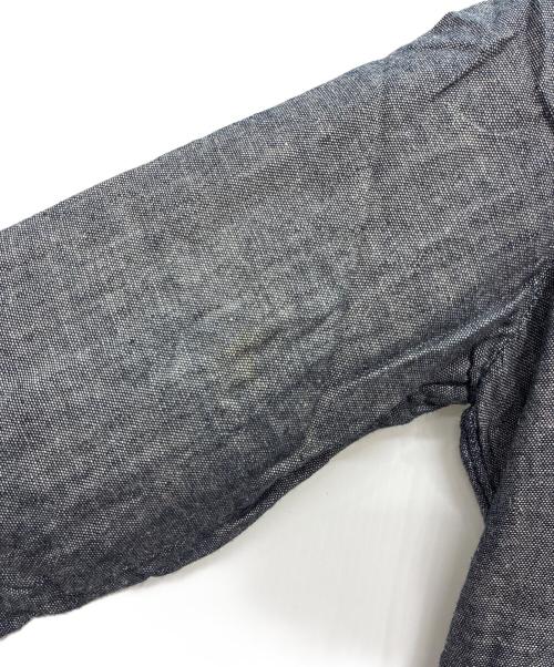 45rpm（45アールピーエム）45rpm (45アールピーエム) フリル カシュクール 長袖シャツ インディゴ サイズ:SIZE 2の古着・服飾アイテム