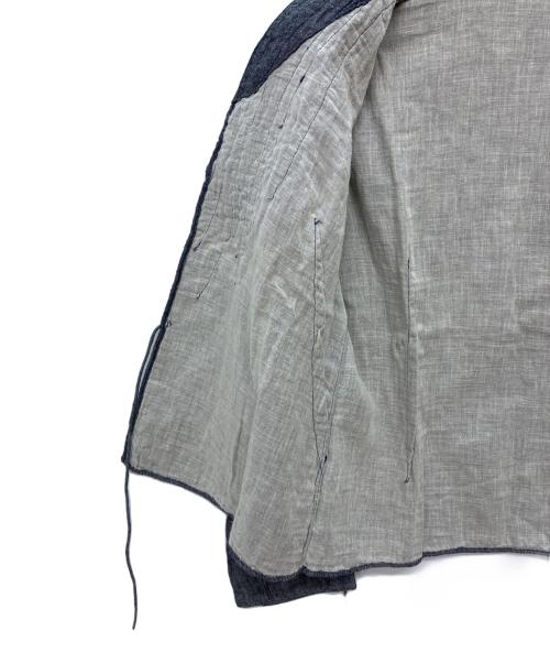 45rpm（45アールピーエム）45rpm (45アールピーエム) フリル カシュクール 長袖シャツ インディゴ サイズ:SIZE 2の古着・服飾アイテム