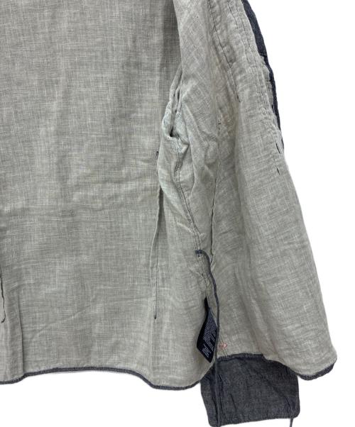 45rpm（45アールピーエム）45rpm (45アールピーエム) フリル カシュクール 長袖シャツ インディゴ サイズ:SIZE 2の古着・服飾アイテム