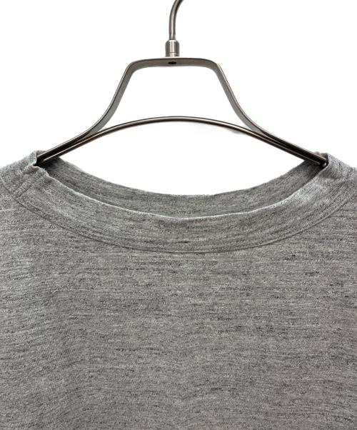 45rpm（45アールピーエム）45rpm (45アールピーエム) 海ものがたりビッグTシャツ / 半袖カットソー グレー×グリーン サイズ:SIZE 0の古着・服飾アイテム