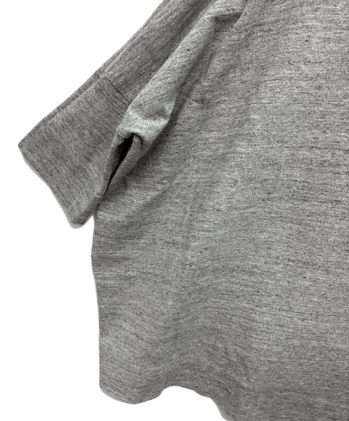 45rpm（45アールピーエム）45rpm (45アールピーエム) 海ものがたりビッグTシャツ / 半袖カットソー グレー×グリーン サイズ:SIZE 0の古着・服飾アイテム