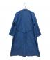 45rpm (45アールピーエム) コットンリネン ロング丈 デニムコート インディゴ サイズ:SIZE 0：10000円