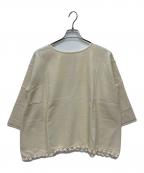 45rpm45アールピーエム）の古着「カディコットンプルオーバー」｜ベージュ