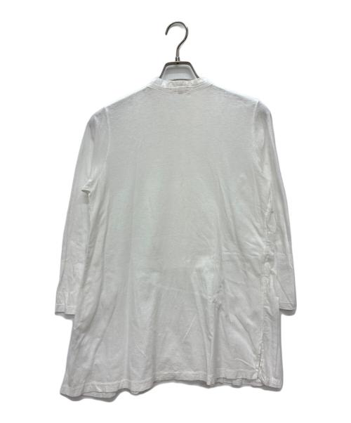 45rpm（45アールピーエム）45rpm (45アールピーエム) ピンタック プルオーバー カットソーブラウス ホワイト サイズ:SIZE 2の古着・服飾アイテム