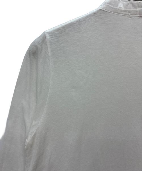 45rpm（45アールピーエム）45rpm (45アールピーエム) ピンタック プルオーバー カットソーブラウス ホワイト サイズ:SIZE 2の古着・服飾アイテム