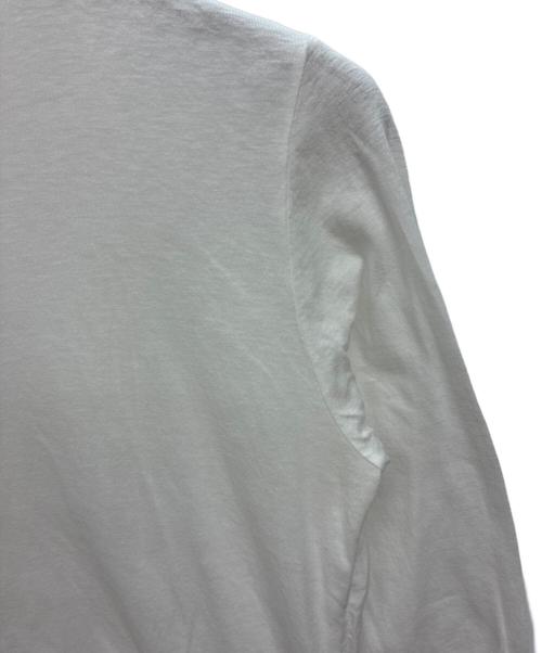 45rpm（45アールピーエム）45rpm (45アールピーエム) ピンタック プルオーバー カットソーブラウス ホワイト サイズ:SIZE 2の古着・服飾アイテム