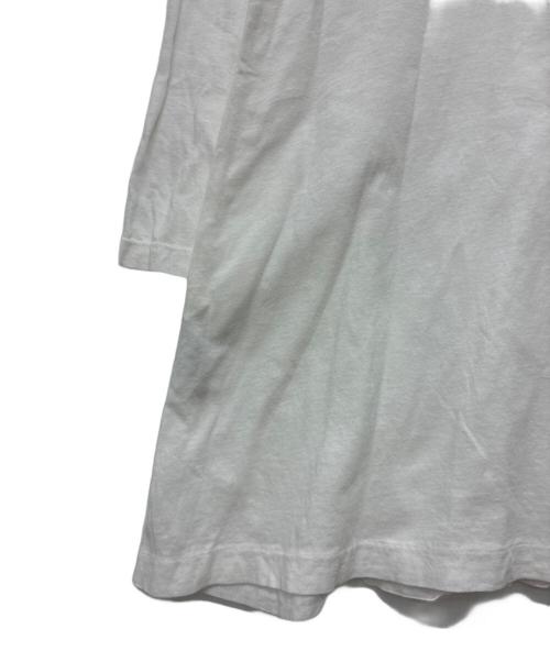 45rpm（45アールピーエム）45rpm (45アールピーエム) ピンタック プルオーバー カットソーブラウス ホワイト サイズ:SIZE 2の古着・服飾アイテム