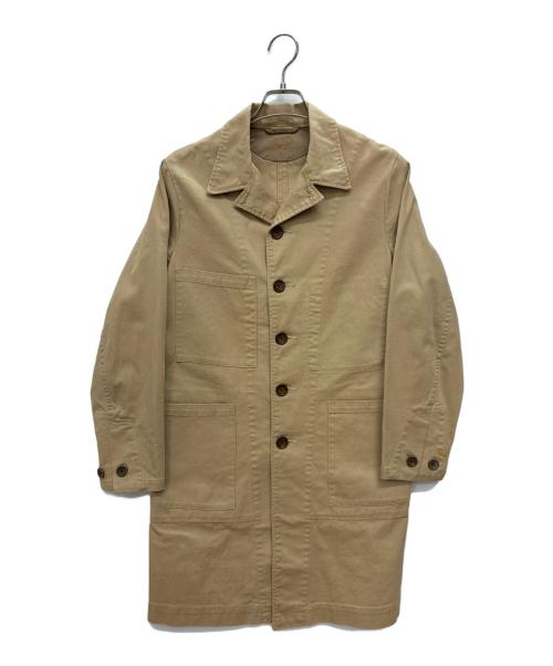 45rpm（45アールピーエム）45rpm (45アールピーエム) デニムショップコート ベージュ サイズ:SIZE 1の古着・服飾アイテム