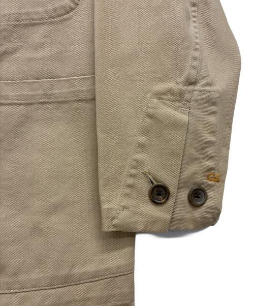 45rpm（45アールピーエム）45rpm (45アールピーエム) デニムショップコート ベージュ サイズ:SIZE 1の古着・服飾アイテム