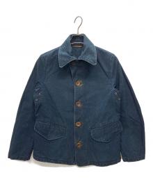 45rpm（45アールピーエム）の古着「インディゴデニムワークジャケット」｜インディゴ