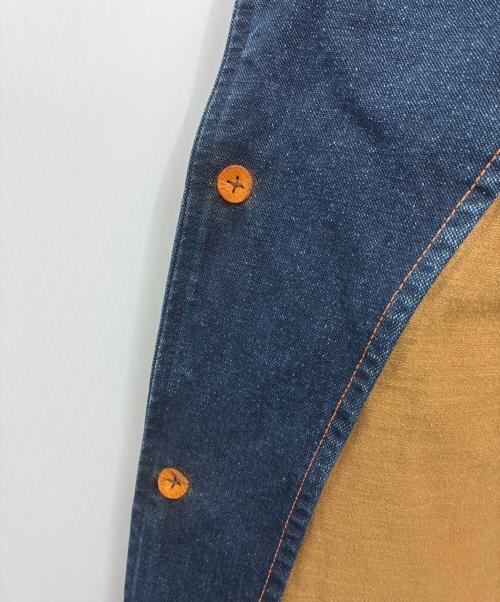 45rpm（45アールピーエム）45rpm (45アールピーエム) インディゴデニムワークジャケット インディゴ サイズ:SIZE 2の古着・服飾アイテム