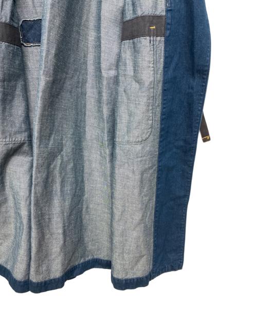 45rpm（45アールピーエム）45rpm (45アールピーエム) コットンリネンデニムコート インディゴ サイズ:SIZE 2の古着・服飾アイテム