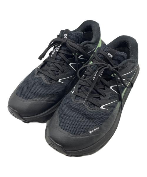 SALOMON（サロモン）SALOMON (サロモン) ULTRA FLOW 2 GORE-TEX ブラック×グリーン サイズ:26.5cmの古着・服飾アイテム