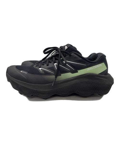 SALOMON（サロモン）SALOMON (サロモン) ULTRA FLOW 2 GORE-TEX ブラック×グリーン サイズ:26.5cmの古着・服飾アイテム