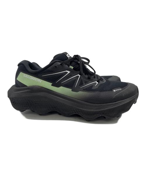 SALOMON（サロモン）SALOMON (サロモン) ULTRA FLOW 2 GORE-TEX ブラック×グリーン サイズ:26.5cmの古着・服飾アイテム