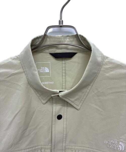 THE NORTH FACE（ザ ノース フェイス）THE NORTH FACE (ザ ノース フェイス) ファイヤーフライキャノピーシャツ アイボリー サイズ:Lの古着・服飾アイテム