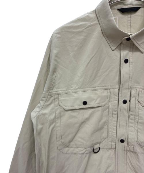 THE NORTH FACE（ザ ノース フェイス）THE NORTH FACE (ザ ノース フェイス) ファイヤーフライキャノピーシャツ アイボリー サイズ:Lの古着・服飾アイテム