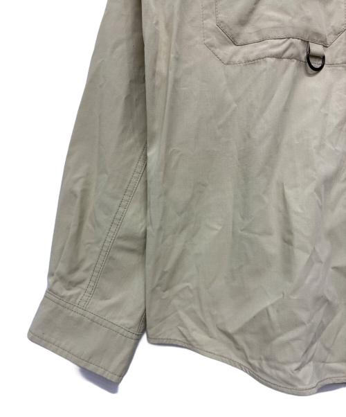 THE NORTH FACE（ザ ノース フェイス）THE NORTH FACE (ザ ノース フェイス) ファイヤーフライキャノピーシャツ アイボリー サイズ:Lの古着・服飾アイテム