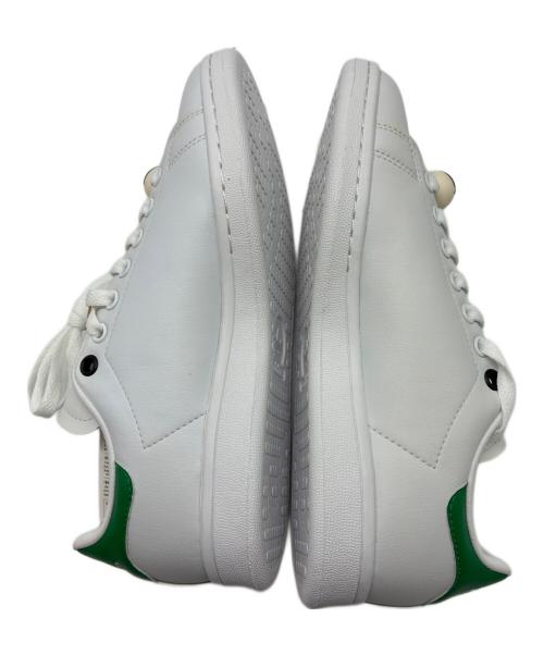 adidas（アディダス）adidas (アディダス) STAN SMITH J ANDRE SARAIVA ホワイト×グリーン サイズ:24.5cmの古着・服飾アイテム