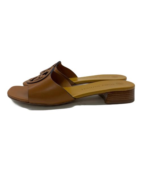 TORY BURCH（トリーバーチ）TORY BURCH (トリーバーチ) ミュール ブラウン サイズ:6 1/2Mの古着・服飾アイテム