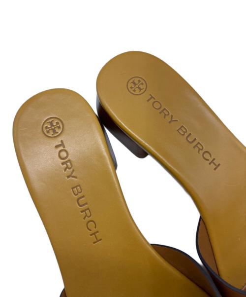 TORY BURCH（トリーバーチ）TORY BURCH (トリーバーチ) ミュール ブラウン サイズ:6 1/2Mの古着・服飾アイテム