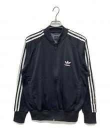 adidas（アディダス）の古着「トラックジャケット」｜ブラック