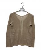 45rpm45アールピーエム）の古着「Badou-R カシミヤ ニットカットソー」｜ベージュ
