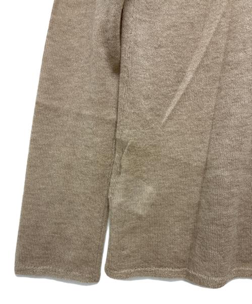 45rpm（45アールピーエム）45rpm (45アールピーエム) Badou-R カシミヤ ニットカットソー ベージュ サイズ:SIZE 2の古着・服飾アイテム