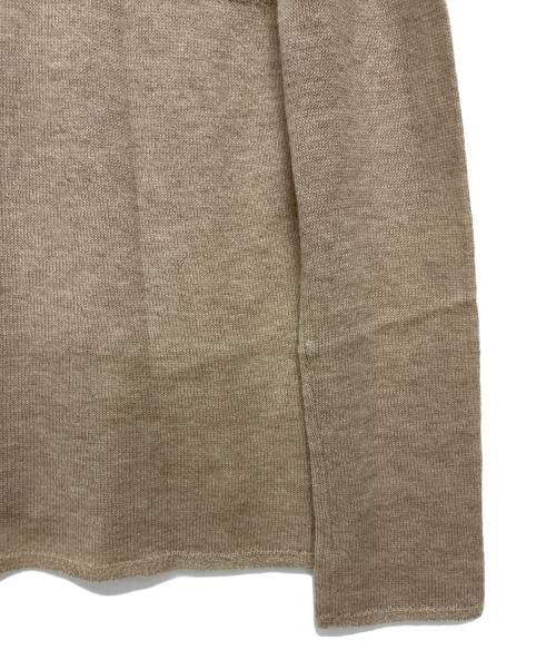 45rpm（45アールピーエム）45rpm (45アールピーエム) Badou-R カシミヤ ニットカットソー ベージュ サイズ:SIZE 2の古着・服飾アイテム