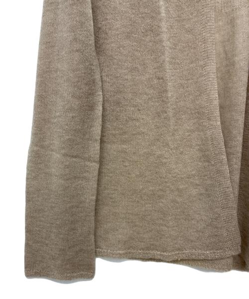 45rpm（45アールピーエム）45rpm (45アールピーエム) Badou-R カシミヤ ニットカットソー ベージュ サイズ:SIZE 2の古着・服飾アイテム