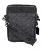 COACHコーチ）の古着「シグネチャー サリバン クロスボディ ショルダーバッグ」｜ブラック