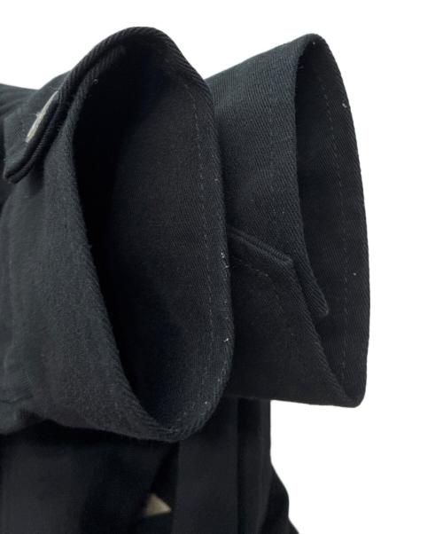 HOUSTON（ヒューストン）HOUSTON (ヒューストン) EMB HARRINGTON JACKET ブラック サイズ:Lの古着・服飾アイテム