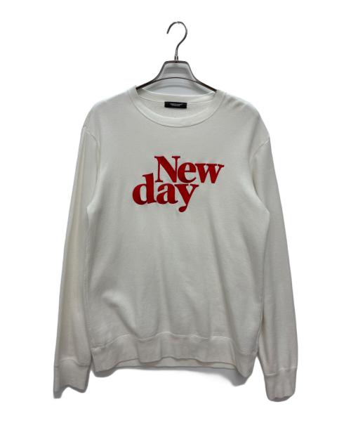 UNDERCOVER（アンダーカバー）UNDERCOVER (アンダーカバー) クルーネックスウェット ホワイト サイズ:SIZE 3の古着・服飾アイテム