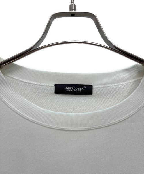 UNDERCOVER（アンダーカバー）UNDERCOVER (アンダーカバー) クルーネックスウェット ホワイト サイズ:SIZE 3の古着・服飾アイテム