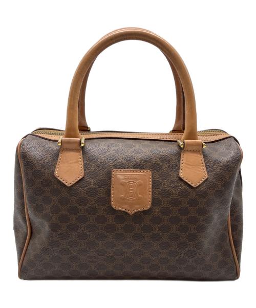 CELINE（セリーヌ）CELINE (セリーヌ) マカダム ハンドバッグ ブラウンの古着・服飾アイテム