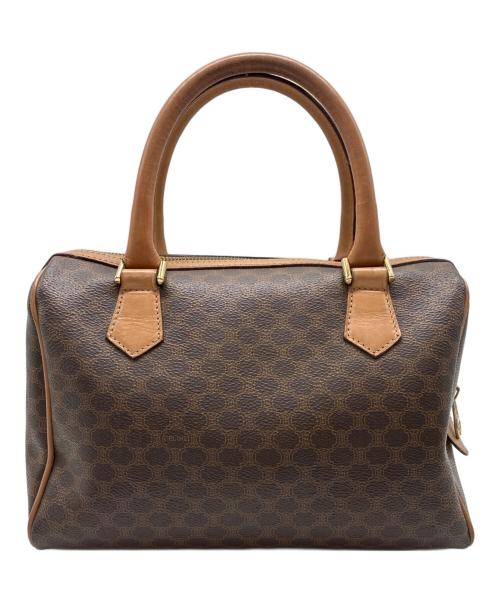 CELINE（セリーヌ）CELINE (セリーヌ) マカダム ハンドバッグ ブラウンの古着・服飾アイテム