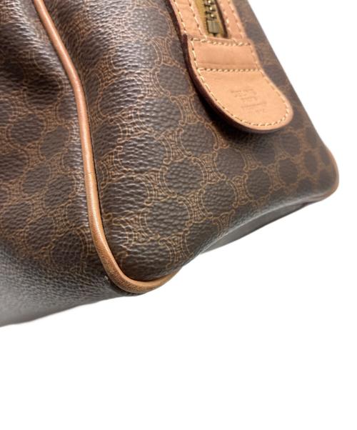 CELINE（セリーヌ）CELINE (セリーヌ) マカダム ハンドバッグ ブラウンの古着・服飾アイテム