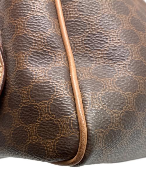 CELINE（セリーヌ）CELINE (セリーヌ) マカダム ハンドバッグ ブラウンの古着・服飾アイテム