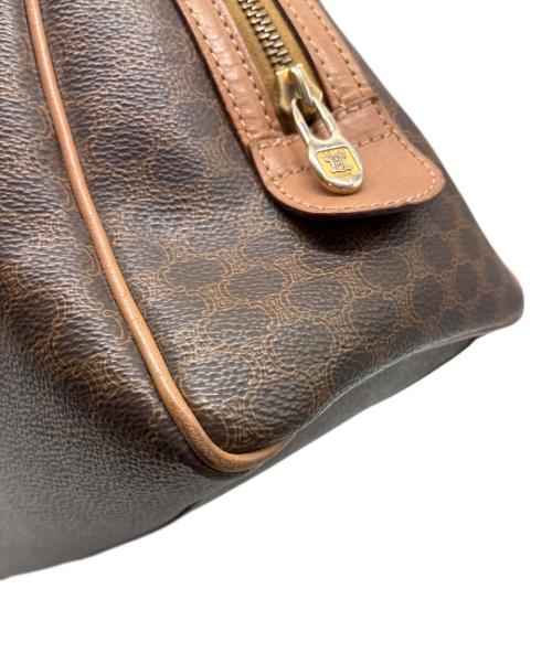 CELINE（セリーヌ）CELINE (セリーヌ) マカダム ハンドバッグ ブラウンの古着・服飾アイテム