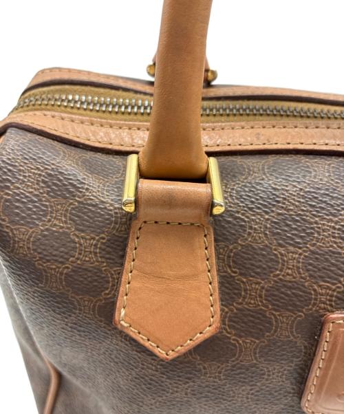 CELINE（セリーヌ）CELINE (セリーヌ) マカダム ハンドバッグ ブラウンの古着・服飾アイテム