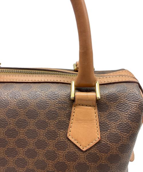 CELINE（セリーヌ）CELINE (セリーヌ) マカダム ハンドバッグ ブラウンの古着・服飾アイテム