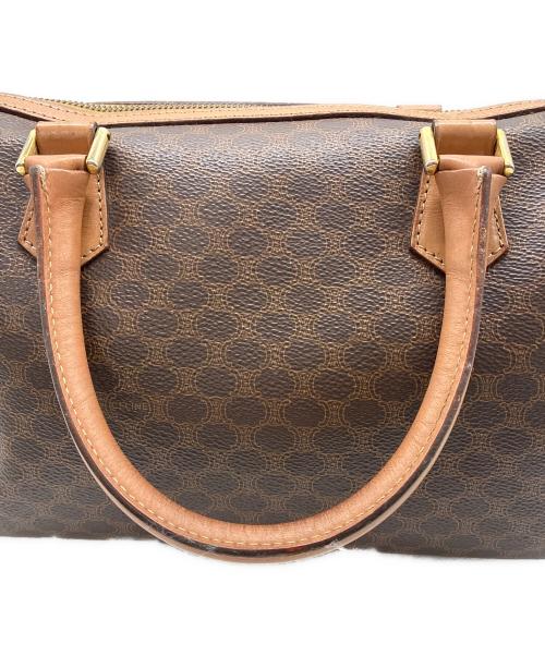 CELINE（セリーヌ）CELINE (セリーヌ) マカダム ハンドバッグ ブラウンの古着・服飾アイテム