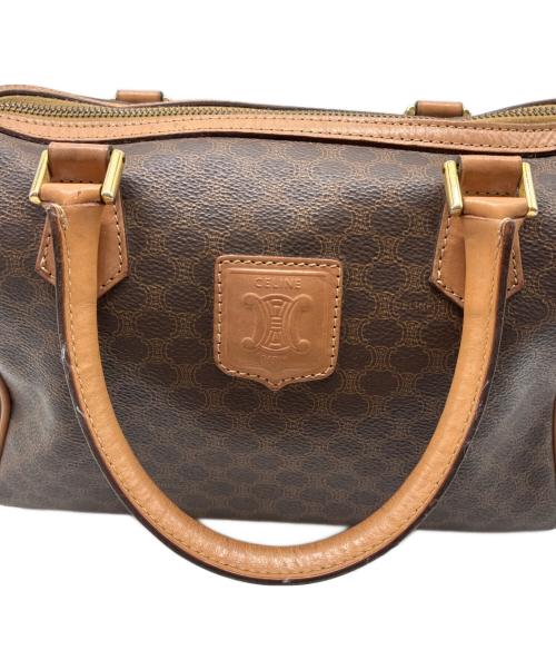 CELINE（セリーヌ）CELINE (セリーヌ) マカダム ハンドバッグ ブラウンの古着・服飾アイテム