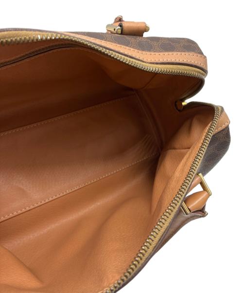 CELINE（セリーヌ）CELINE (セリーヌ) マカダム ハンドバッグ ブラウンの古着・服飾アイテム